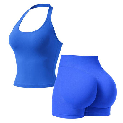 Snugsy™ Halter Top & Sports Shorts Set