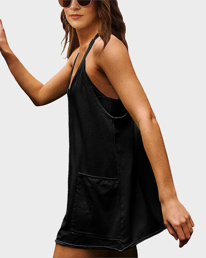 Snugsy™ Summer Sleeveless Mini Dress