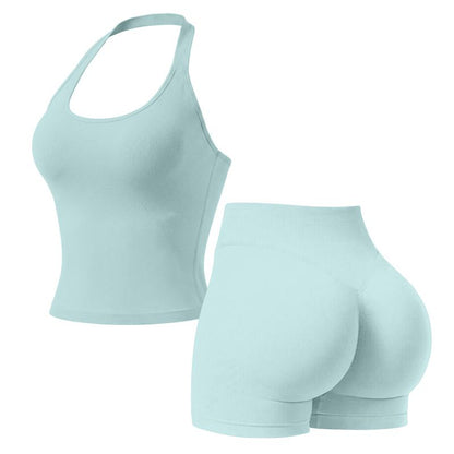 Snugsy™ Halter Top & Sports Shorts Set