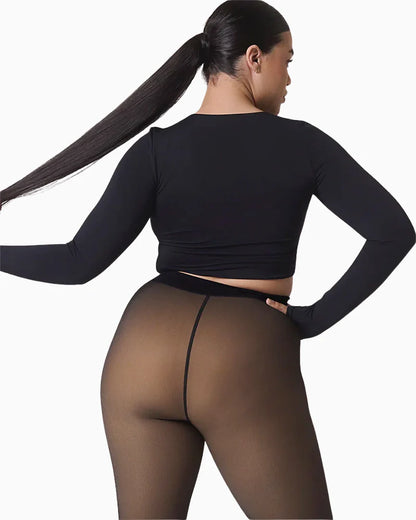SheerWarm™ Illusion Tights