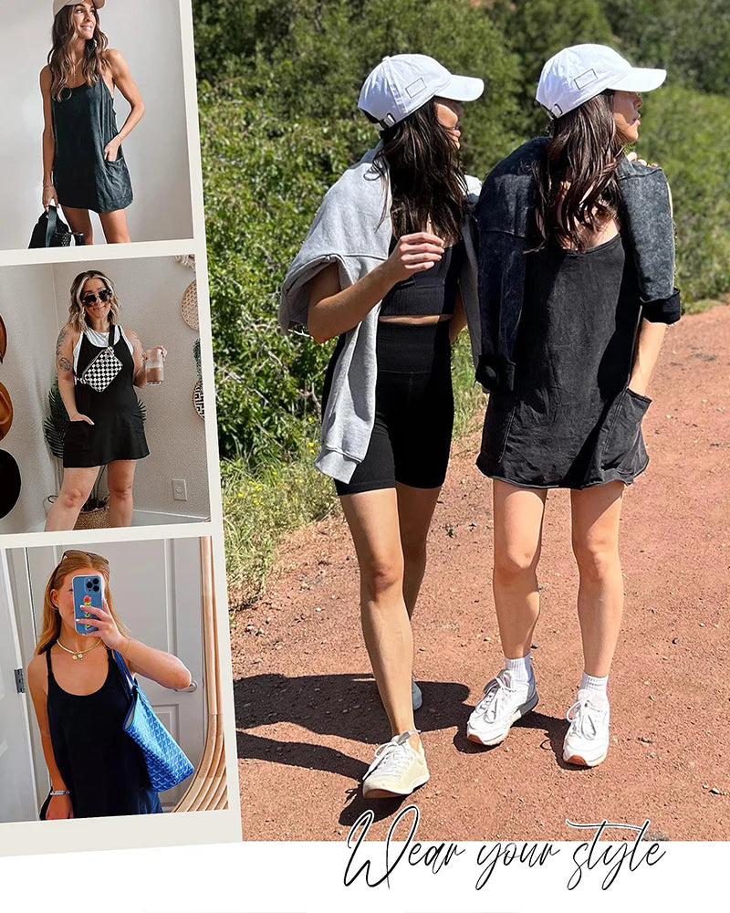 Snugsy™ Summer Sleeveless Mini Dress
