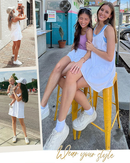 Snugsy™ Summer Sleeveless Mini Dress