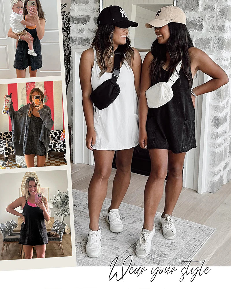 Snugsy™ Summer Sleeveless Mini Dress