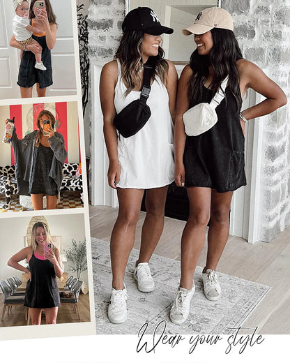 Snugsy™ Summer Sleeveless Mini Dress