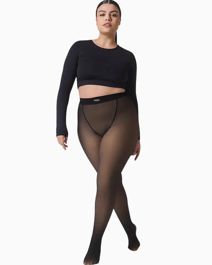 SheerWarm™ Illusion Tights