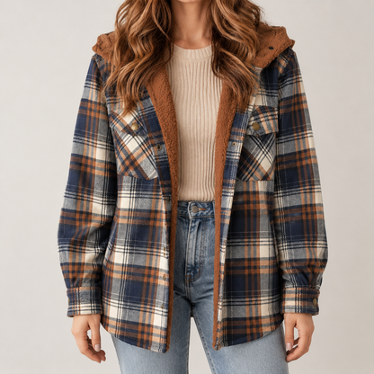 Snugsy™ Fleece Flannel Jacket