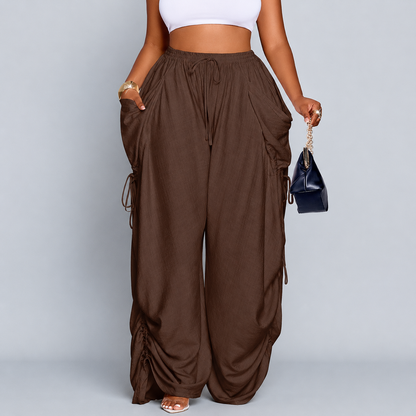 Snugsy™ Wide-Leg Drawstring Pants