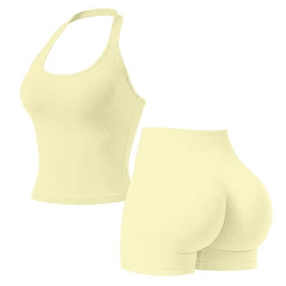 Snugsy™ Halter Top & Sports Shorts Set
