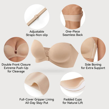 Snugsy™ Seamless Front Closure Bra