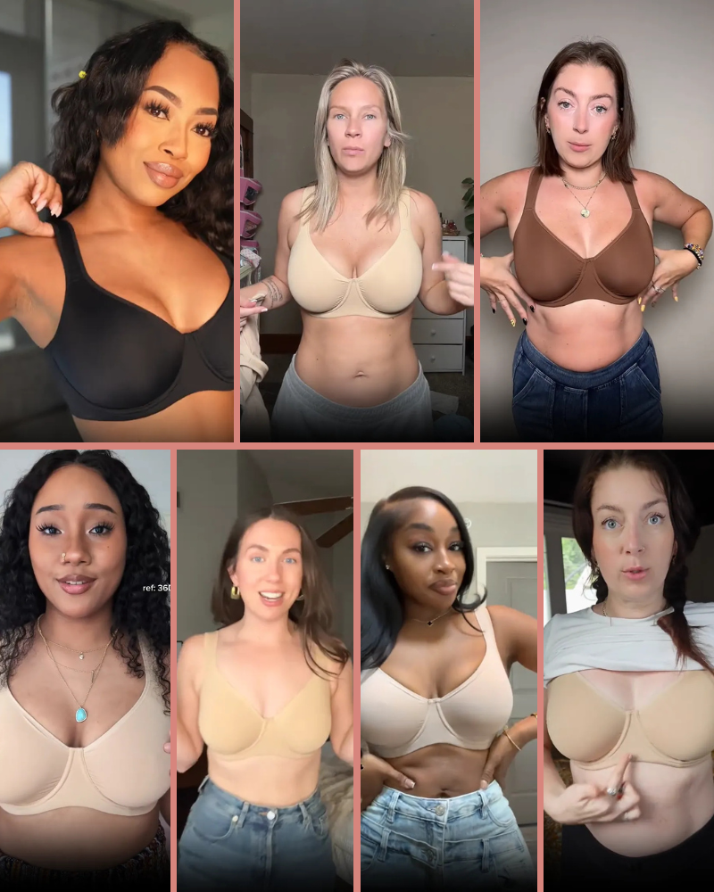 Snugsy™ Unlined Minimizer Bra