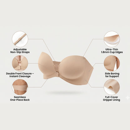 Snugsy™ Seamless Front Closure Bra