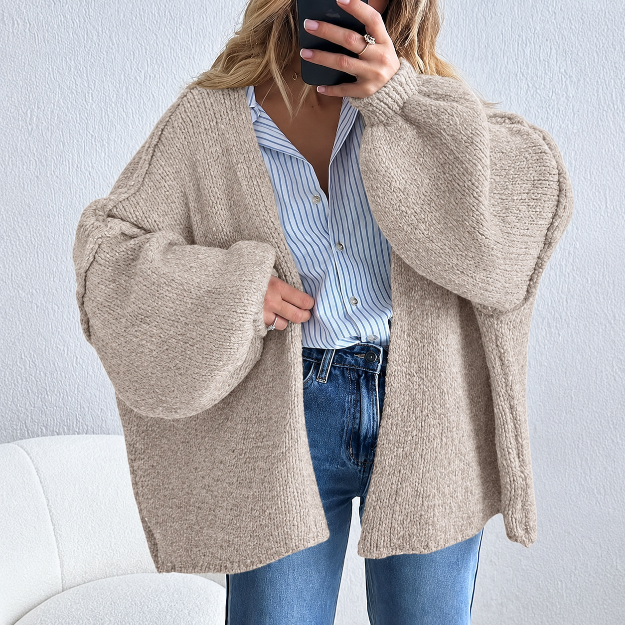 Snugsy™ Oversized Cardigan