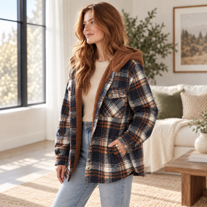 Snugsy™ Fleece Flannel Jacket