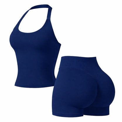 Snugsy™ Halter Top & Sports Shorts Set