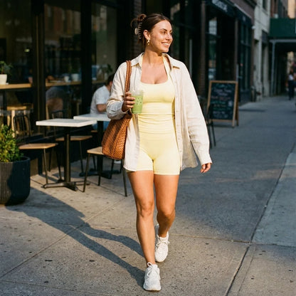 Snugsy™ Halter Top & Sports Shorts Set