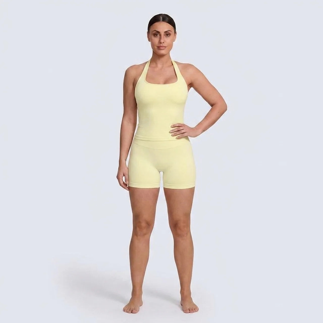 Snugsy™ Halter Top & Sports Shorts Set