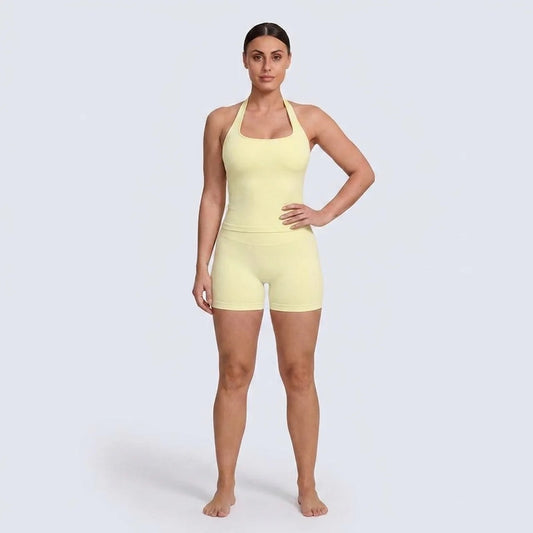 Snugsy™ Halter Top & Sports Shorts Set